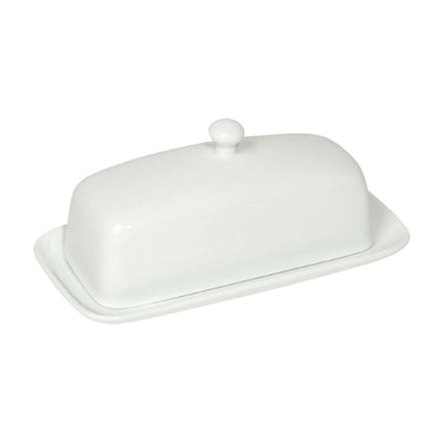 Butter Dish Rectangle White