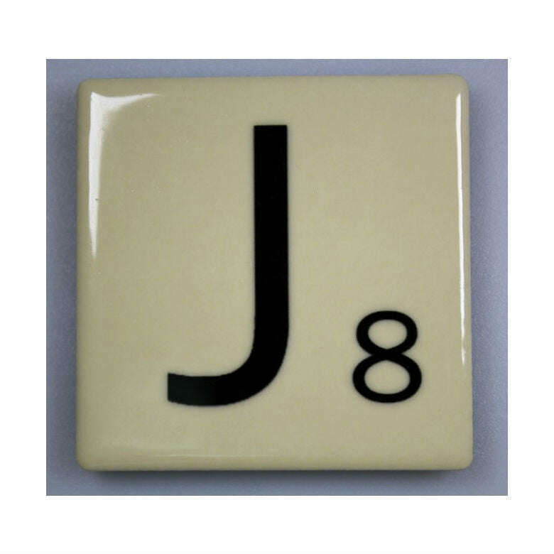 Scrabble Magnet- J