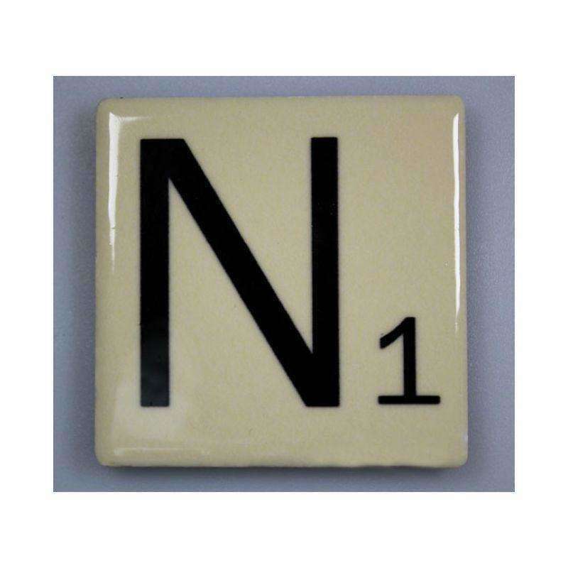 Scrabble Magnet- N