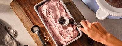Summer Recipe: Blackberry chocolate chip ice cream