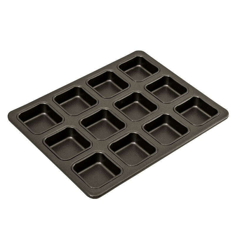 12 Cup Square Brownie Pan