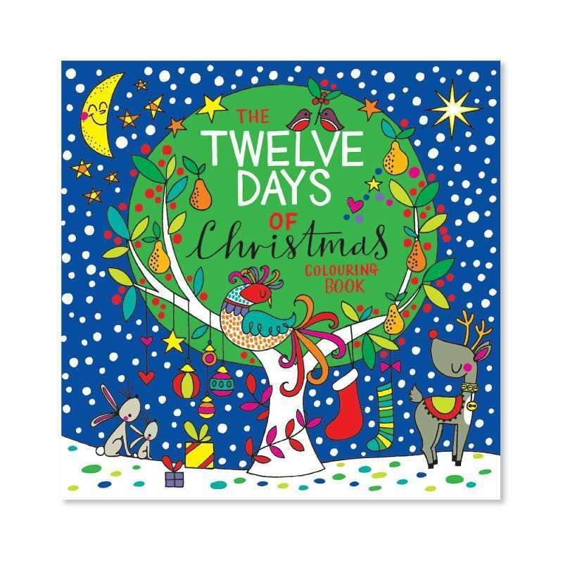 12 Days of Christmas Colouring Book