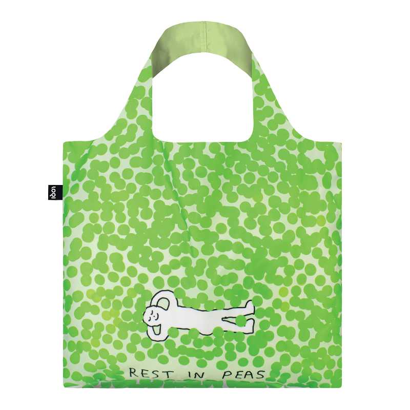 Reusable Bag Rest in Peas