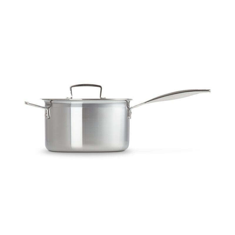 3-ply Stainless Steel Saucepan with Lid