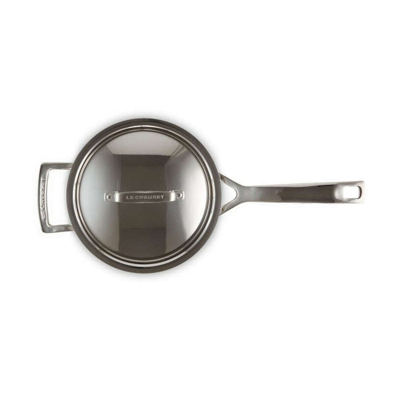 3-ply Stainless Steel Saucepan with Lid