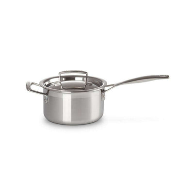 3-ply Stainless Steel Saucepan with Lid