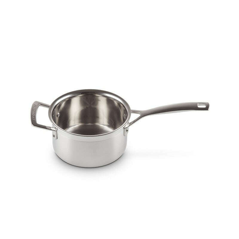 3-ply Stainless Steel Saucepan with Lid