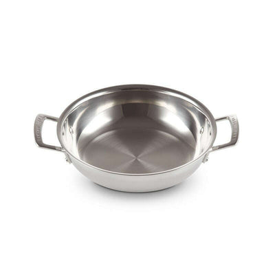 3-ply Stainless Steel Shallow Casserole 24cm