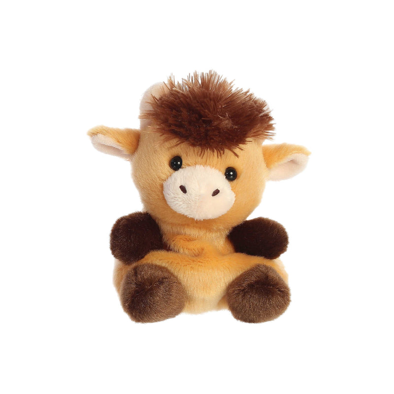 Palm Pals Hubert Highland Cow