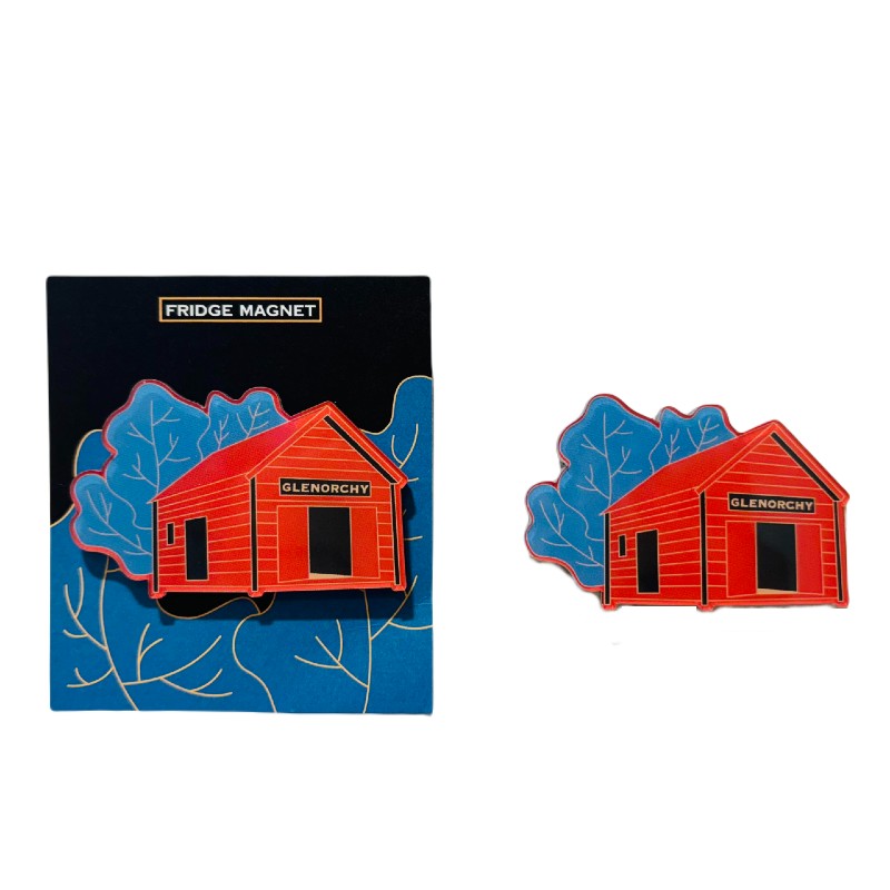 Acrylic Magnet Glenorchy Red House