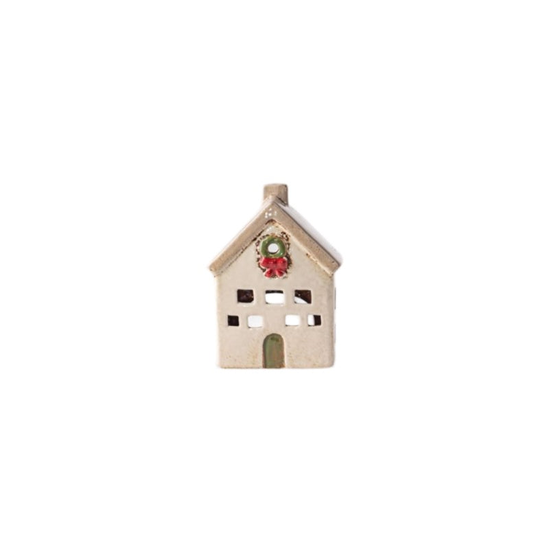 Alsace Tea Light Christmas Stone Villa