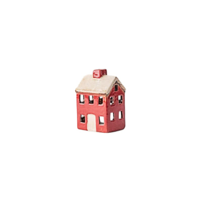 Alsace Petite Tea Light Chalet Red Cream