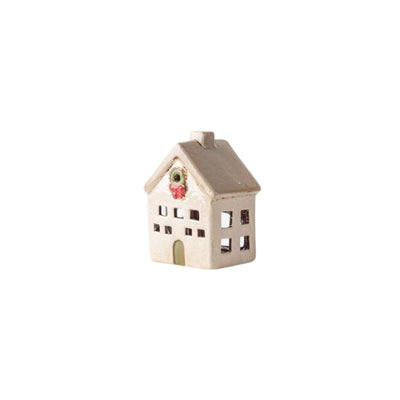 Alsace Tea Light Christmas Stone Villa
