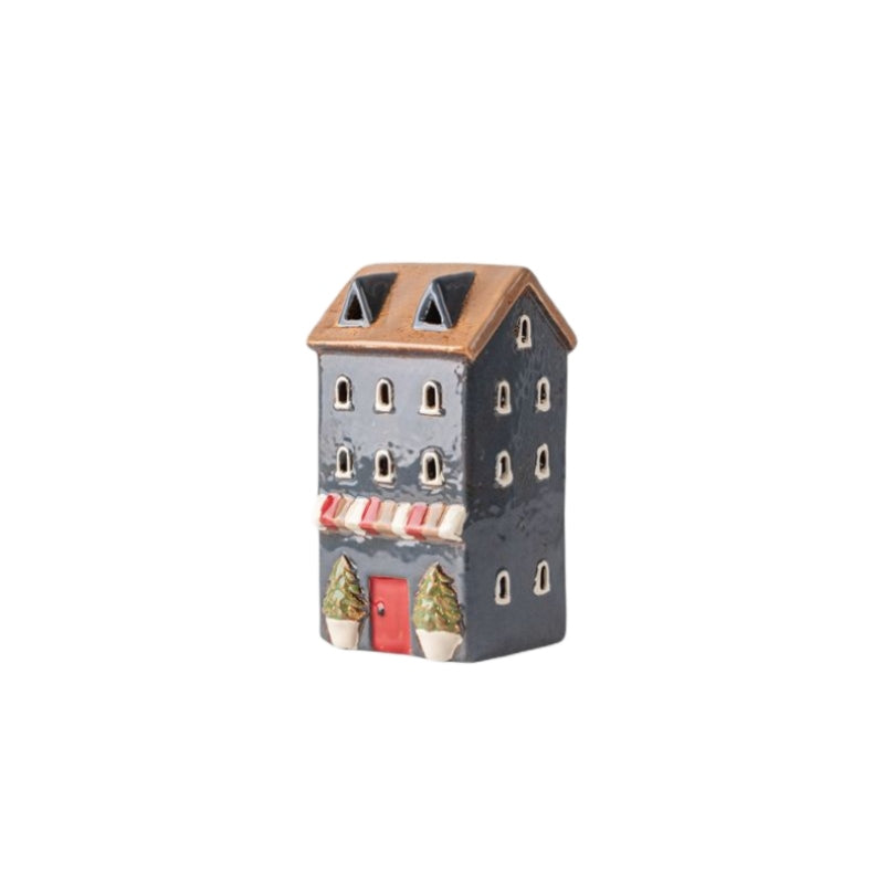 Alsace Tea Light Shop Navy