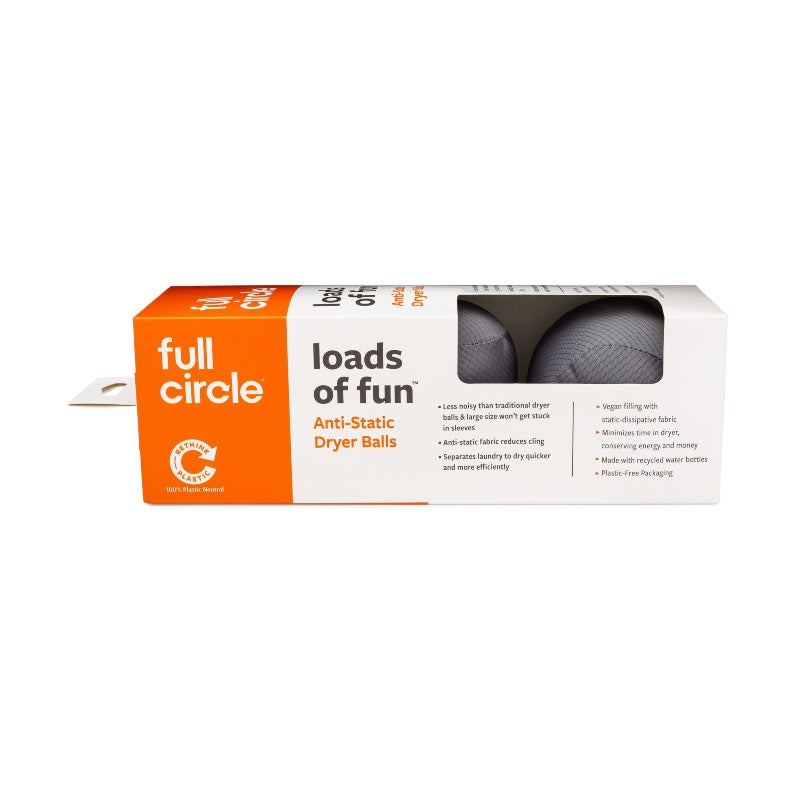 Anti Static Dryer Balls Set Of 3 Grey
