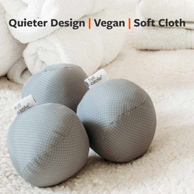 Anti Static Dryer Balls Set Of 3 Grey
