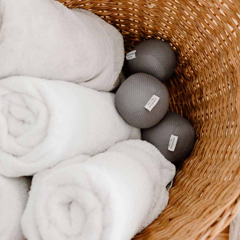Anti Static Dryer Balls Set Of 3 Grey