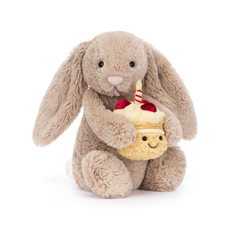 Bashful Beige Bunny Birthday