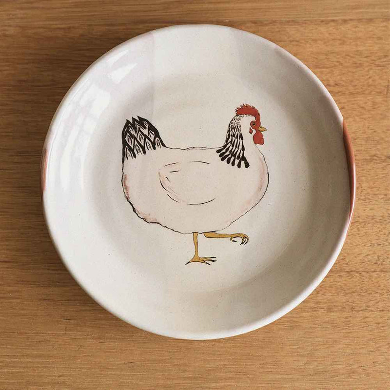 Baby Chicken Plate by Emogen Clark 17cm