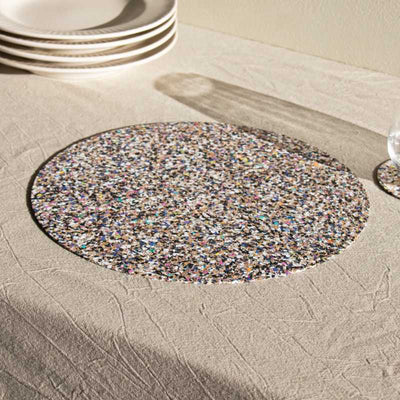 Beach Clean Round Placemat Set of 4