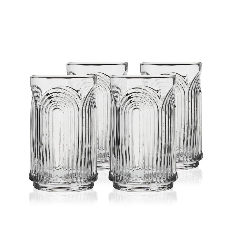 Beau Highball Glasses Set of 4