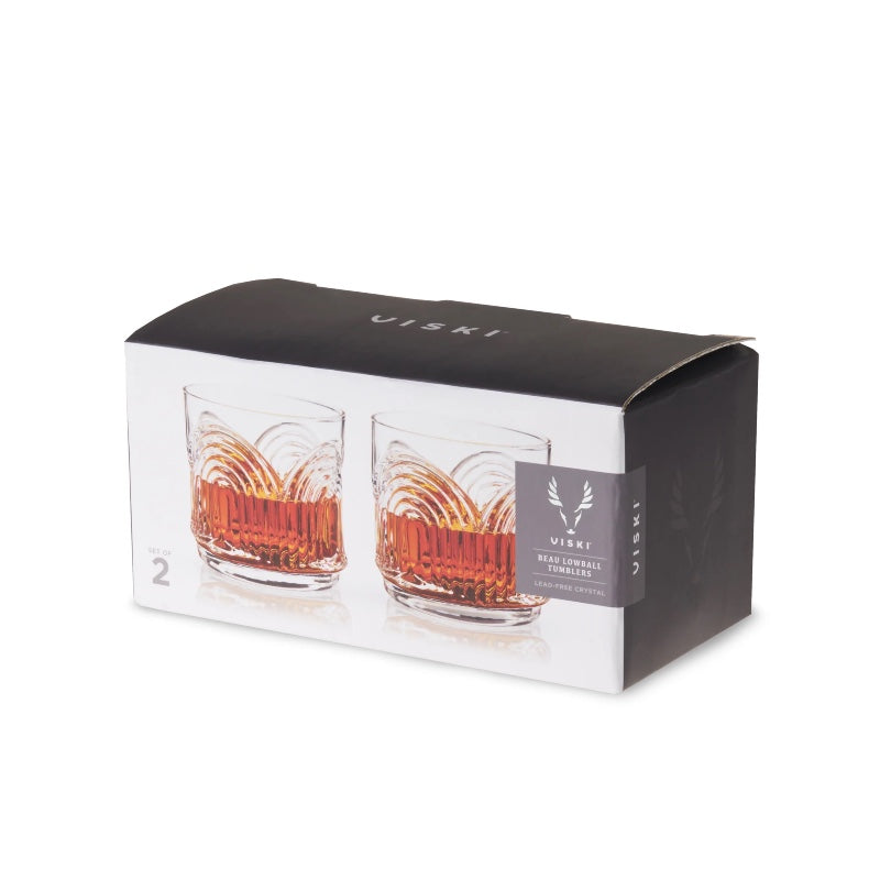 Beau Lowball Tumblers Set of 2