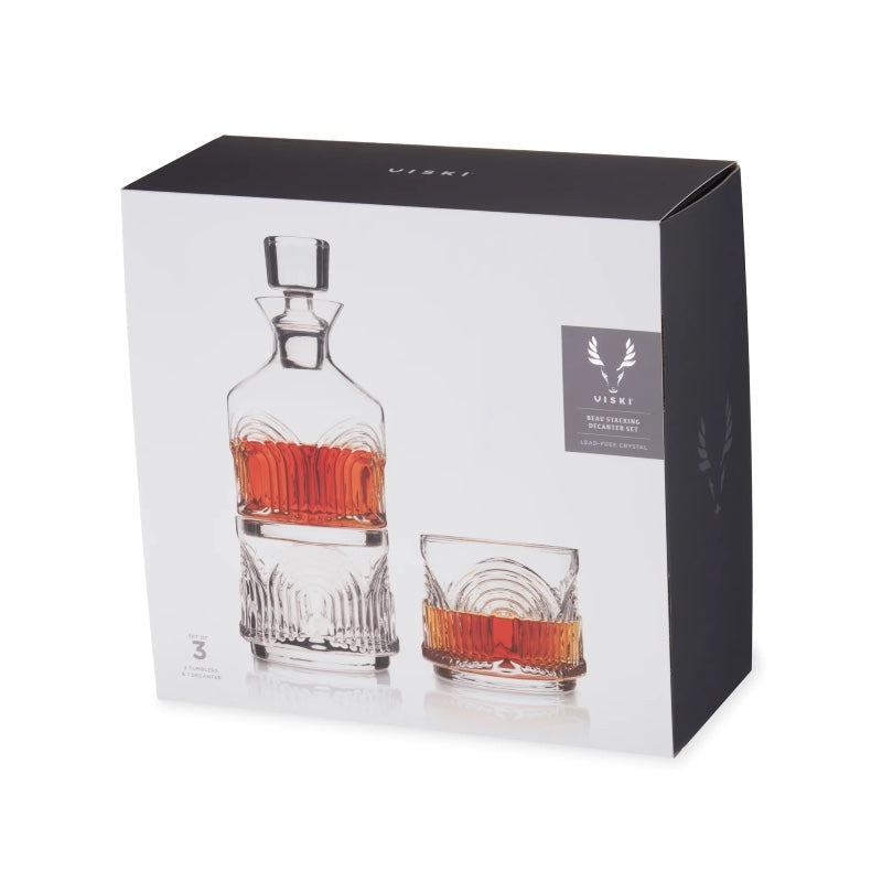 Beau Stacking Decanter Set