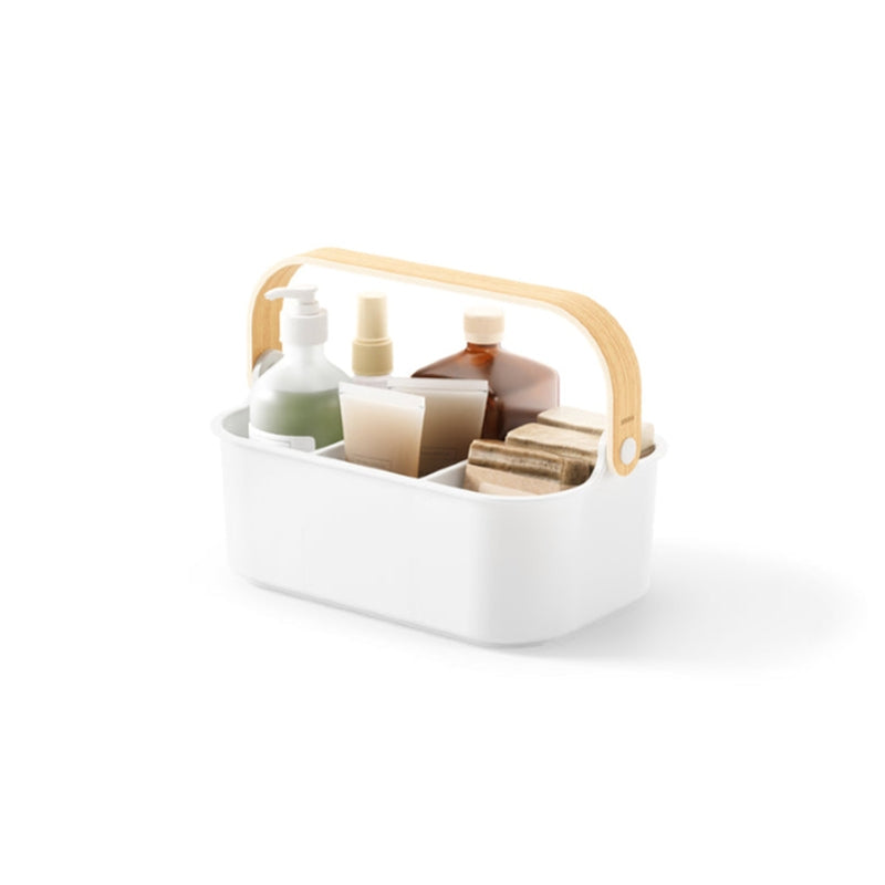Bellwood Bin 27cm x 17.5cm White/Natural