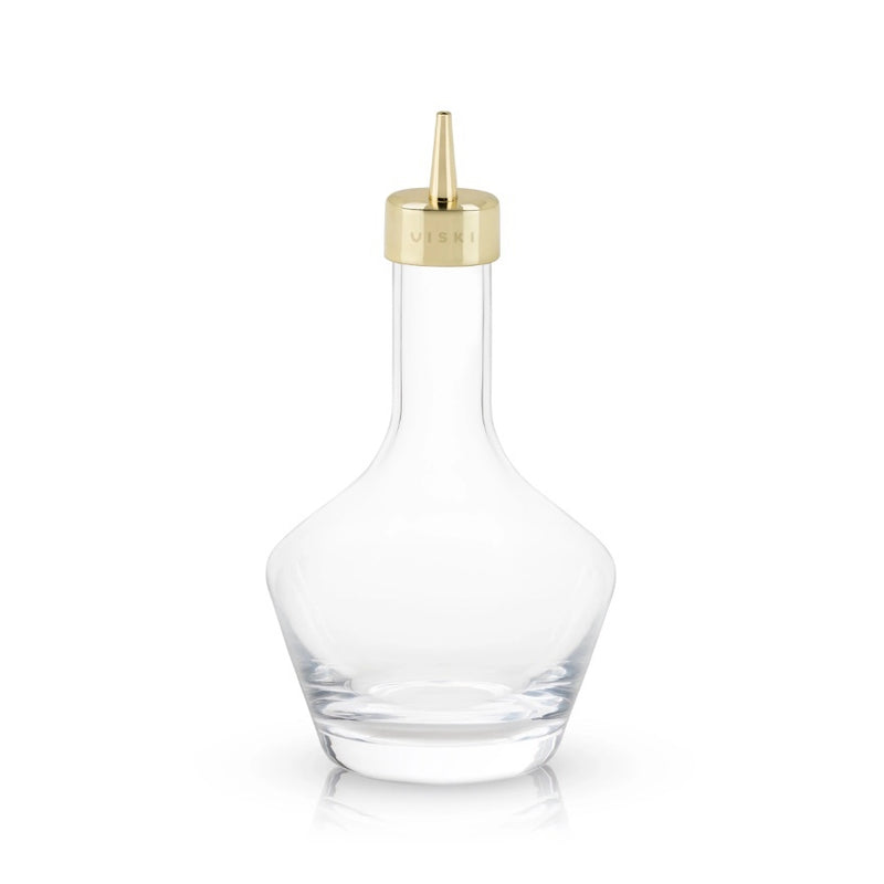 Belmont Bitters Bottle with Gold Dasher
