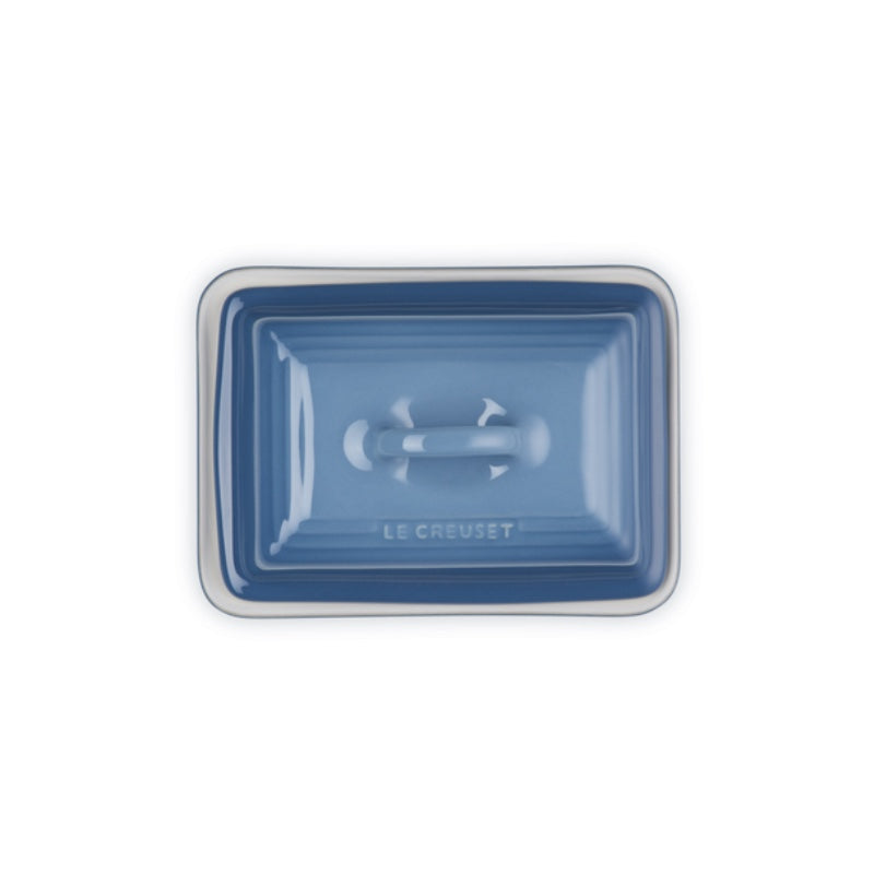 Butter Dish Chambray