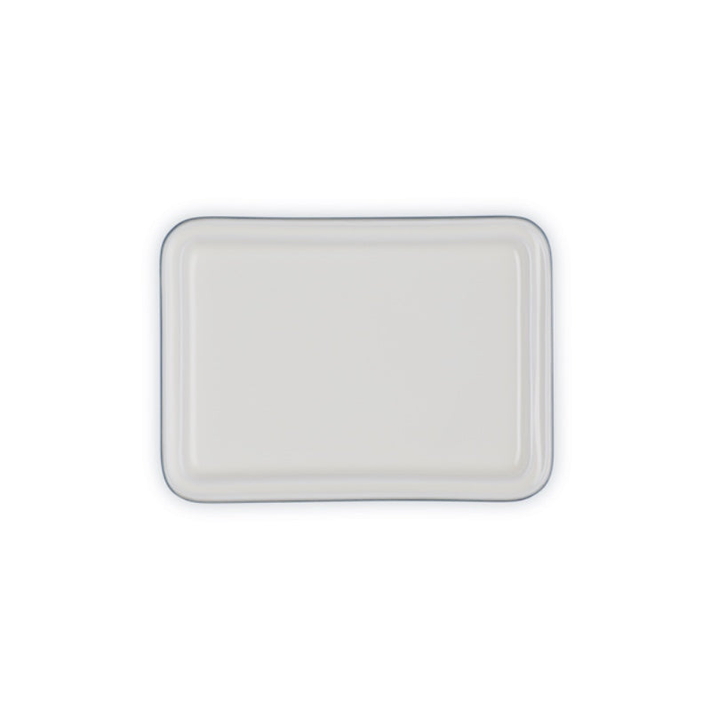 Butter Dish Chambray