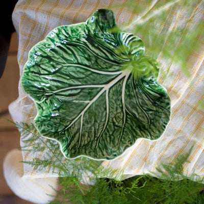 Cabbage Concave Leaf 26cm Natural
