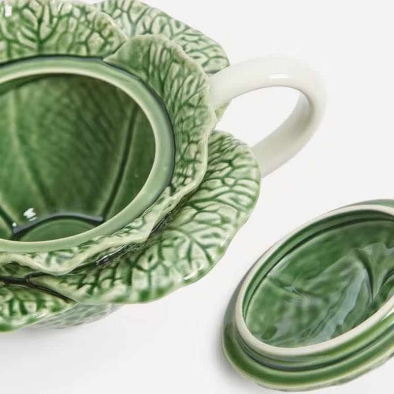 Cabbage Tea Pot 1.25L Natural