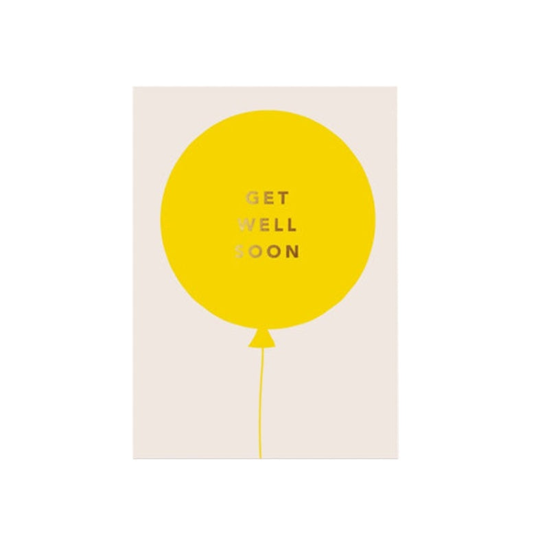 Card Get Well Balloon