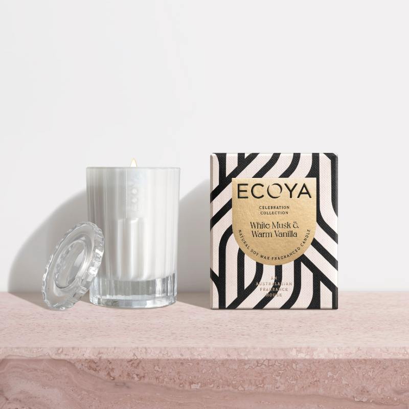 Celebration Candle Mini White Musk & Warm Vanilla