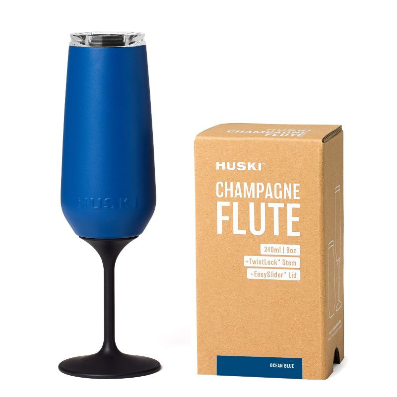Champagne Flute Limited Release Ocean Blue