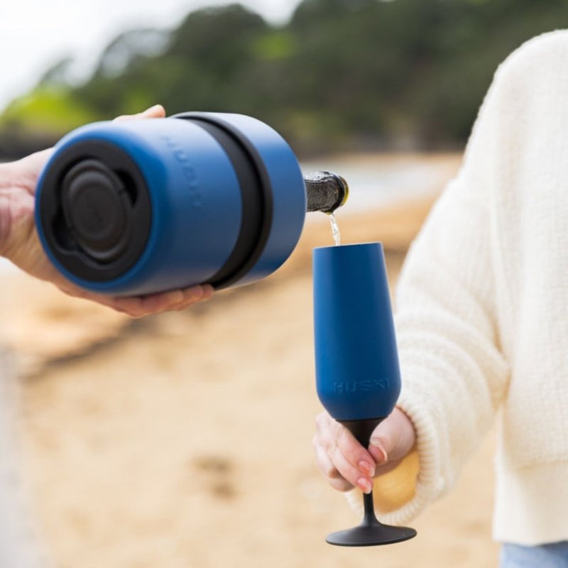 Champagne Flute Limited Release Ocean Blue