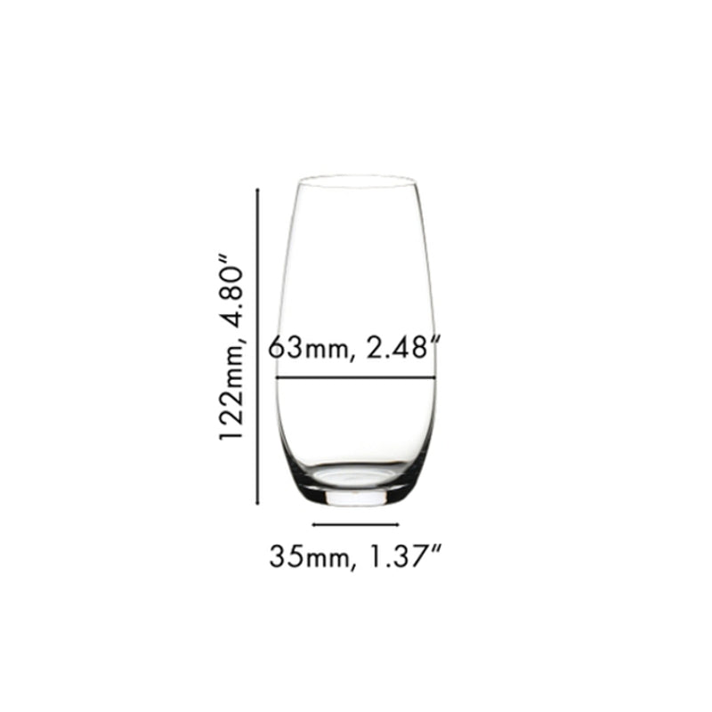 Champagne Glass The O Wine Tumbler Two Pack