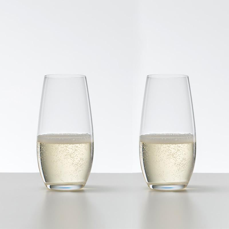 Champagne Glass The O Wine Tumbler Two Pack