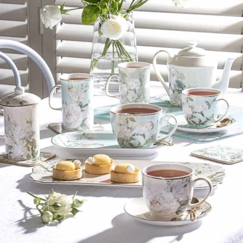 Coaster Elegant Rose Mint Set of 6