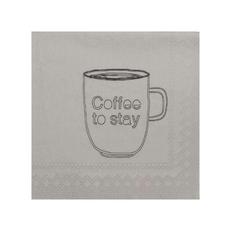 Cocktail Napkin Coffee To Stay