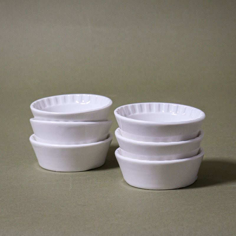 Condiment Dish Merchant White 7cm x 2.5cm