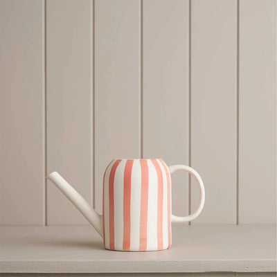 Plant Parent Watering Can Coral Stripe