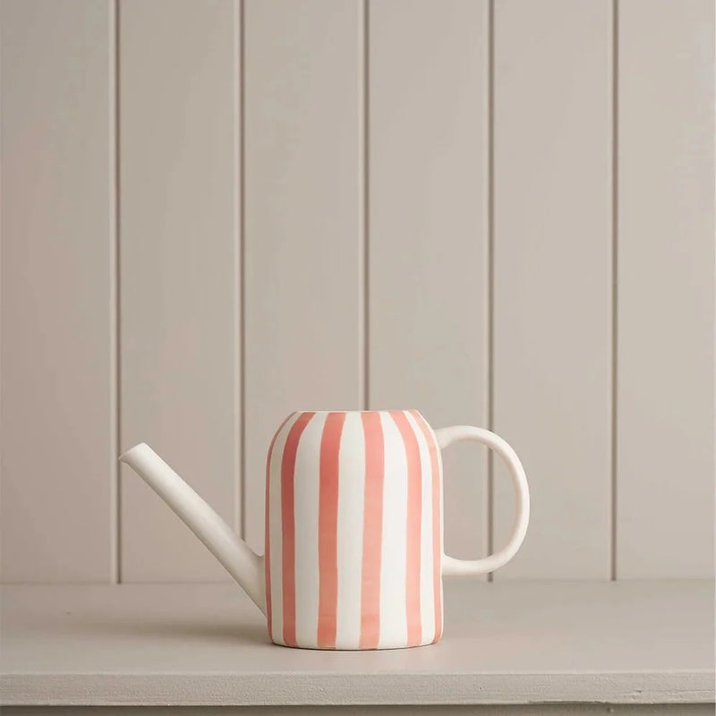 Plant Parent Watering Can Coral Stripe