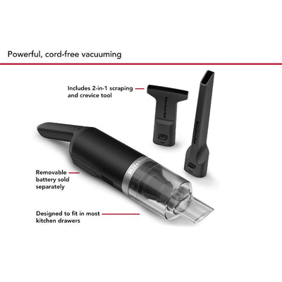 Go Cordless Kitchen Vacuum Black