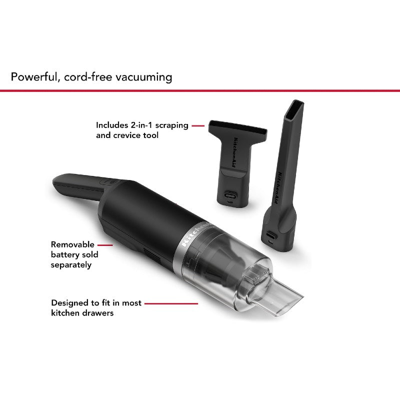 Go Cordless Kitchen Vacuum Black