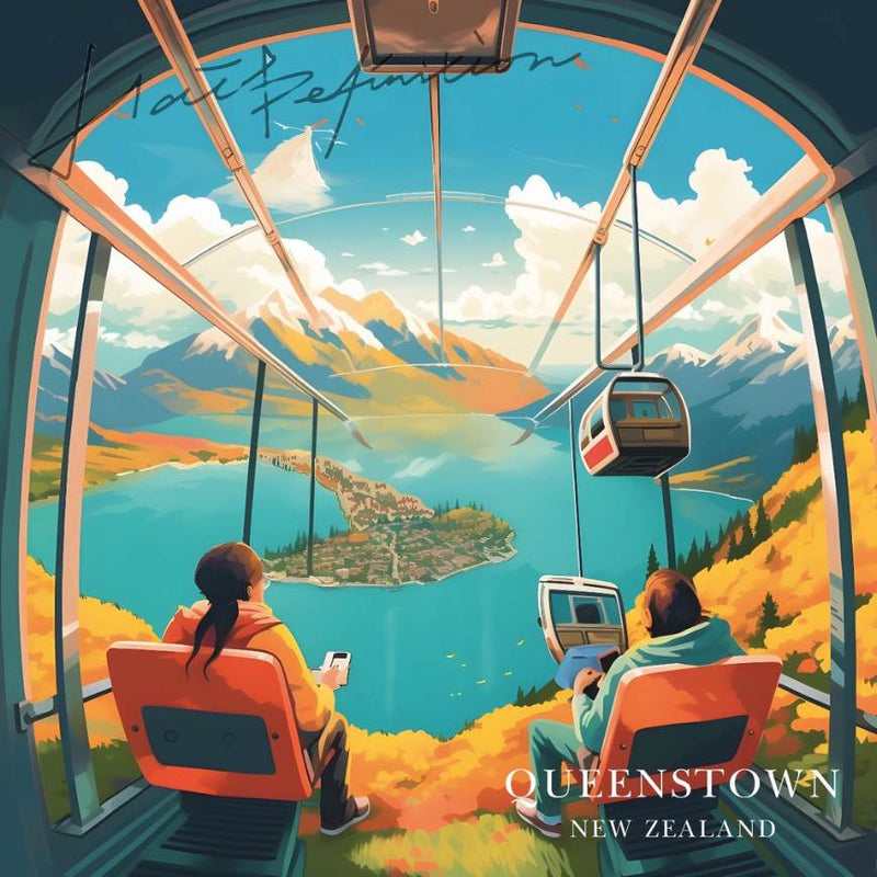 Double Sided Print Gondola Queenstown