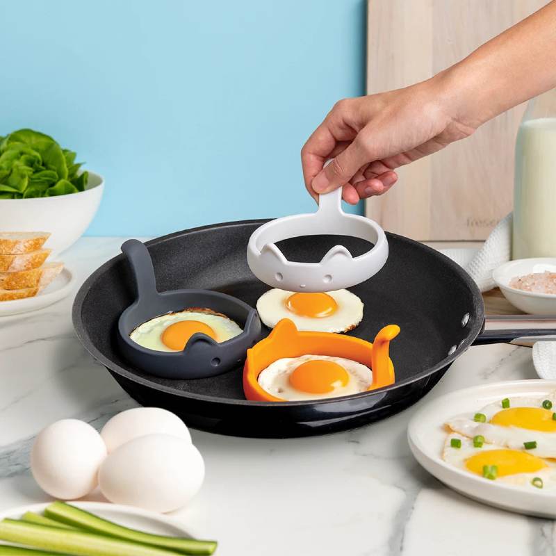 Egg Rings Pan Cats