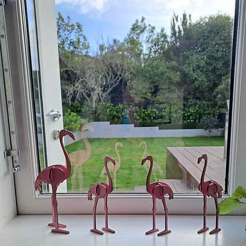 Flamingo Flatpack A5 Pink