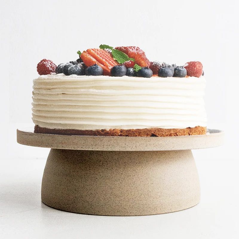 Garden to Table Cake Stand White